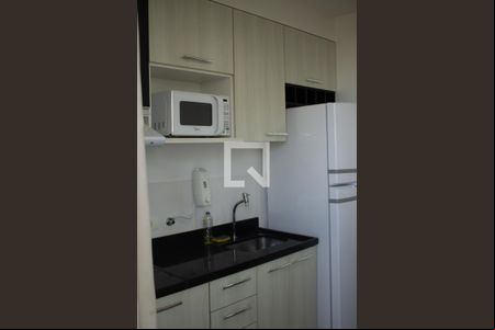Cozinha - Armários de kitnet/studio à venda com 1 quarto, 38m² em Vila Augusta, Guarulhos