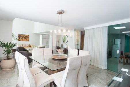 sala de casa de condomínio à venda com 4 quartos, 520m² em Alphaville Nova Lima, Nova Lima