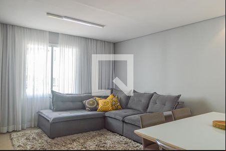 Sala de casa de condomínio para alugar com 3 quartos, 135m² em Demarchi, São Bernardo do Campo