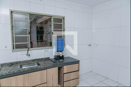 Cozinha de kitnet/studio para alugar com 1 quarto, 40m² em São José, São Caetano do Sul