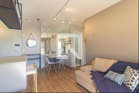 Sala de apartamento para alugar com 2 quartos, 65m² em Tingui, Curitiba
