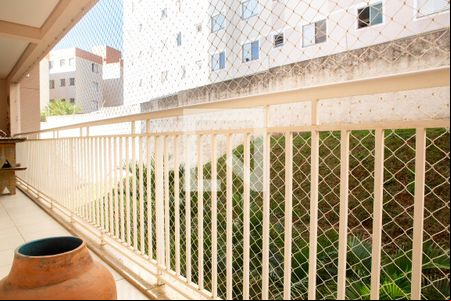 Varanda - Vista da Suíte de apartamento à venda com 2 quartos, 62m² em Parque Residencial Nove de Julho, Jundiaí
