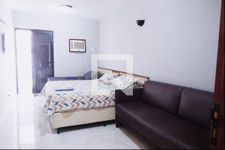 Quarto/Sala de apartamento para alugar com 1 quarto, 35m² em Centro, São Vicente