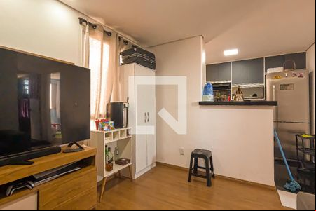 Sala de apartamento para alugar com 2 quartos, 46m² em Vila Alzira, Guarulhos