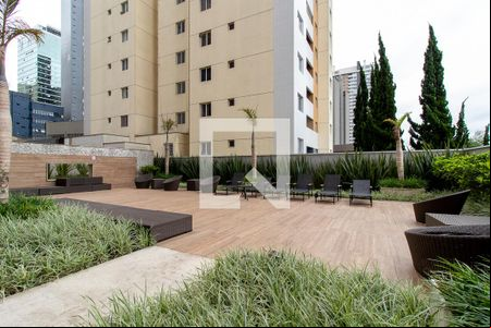 Área comum de kitnet/studio para alugar com 1 quarto, 26m² em Água Verde, Curitiba