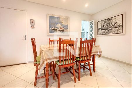 Sala de apartamento para alugar com 3 quartos, 80m² em Jardim Tres Marias, Guarujá