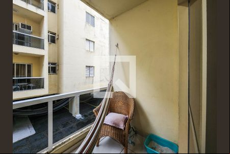 Sacada de apartamento para alugar com 2 quartos, 70m² em Jardim Tres Marias, Guarujá