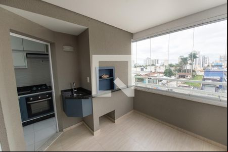 Varanda da Sala de apartamento para alugar com 2 quartos, 75m² em Jardim Santa Clara, Taubaté