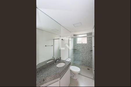 Banheiro da Suíte de apartamento para alugar com 2 quartos, 79m² em Havaí, Belo Horizonte