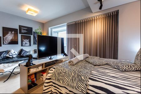 Quarto de kitnet/studio para alugar com 1 quarto, 54m² em José Menino, Santos
