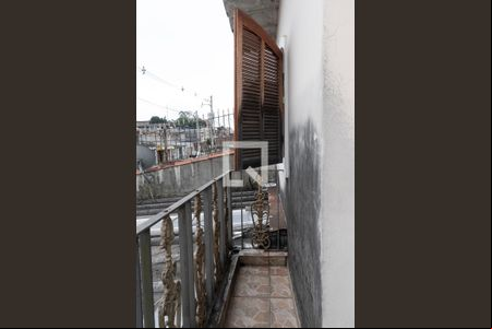 Varanda do Quarto 1 de casa à venda com 3 quartos, 111m² em Vila Florida, Guarulhos