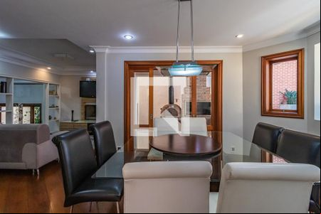 Sala de casa de condomínio para alugar com 4 quartos, 362m² em Alphaville, Santana de Parnaíba