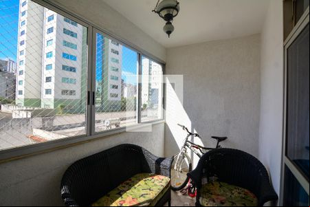 Varanda de apartamento à venda com 4 quartos, 200m² em Coração de Jesus, Belo Horizonte