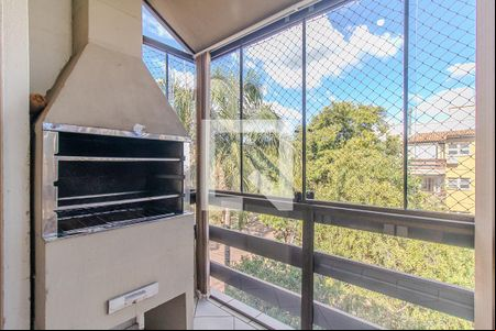 Varanda da Sala de apartamento para alugar com 3 quartos, 82m² em Partenon, Porto Alegre