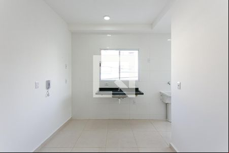 Sala e Cozinha de apartamento para alugar com 1 quarto, 29m² em Cidade Mãe do Céu, São Paulo