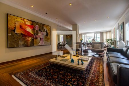 Sala 1 de casa à venda com 5 quartos, 443m² em Alphaville, Santana de Parnaíba