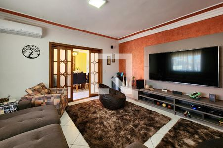 Sala de TV/Estar de casa para alugar com 3 quartos, 496m² em Santa Maria, São Caetano do Sul