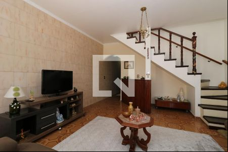 Sala de casa à venda com 4 quartos, 100m² em Jardim Progresso, Santo André