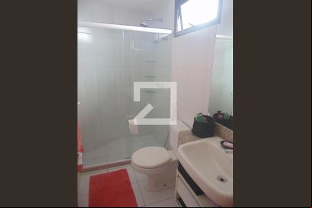 Banheiro da Suíte de apartamento para alugar com 1 quarto, 50m² em Caminho das Árvores, Salvador