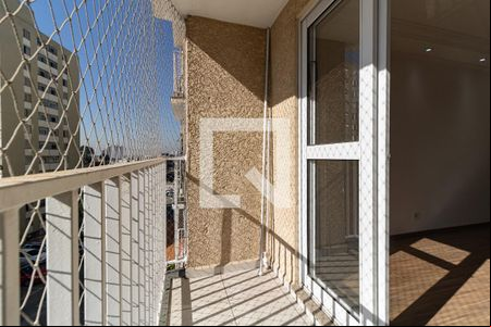 Varanda da Sala de apartamento para alugar com 2 quartos, 50m² em Taboão, São Paulo