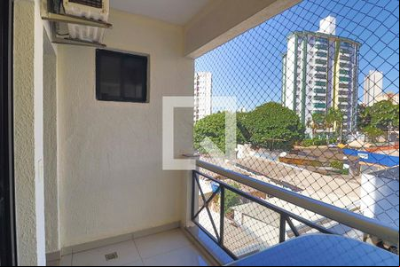 Varanda de kitnet/studio para alugar com 1 quarto, 44m² em Setor Pedro Ludovico, Goiânia