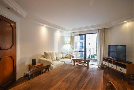 Sala de apartamento para alugar com 3 quartos, 77m² em Jardim Morumbi, São Paulo