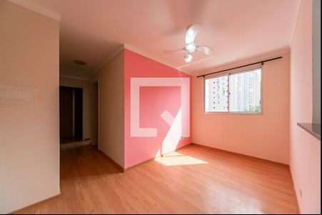 Sala de apartamento para alugar com 2 quartos, 49m² em Parque São Vicente, Santo André