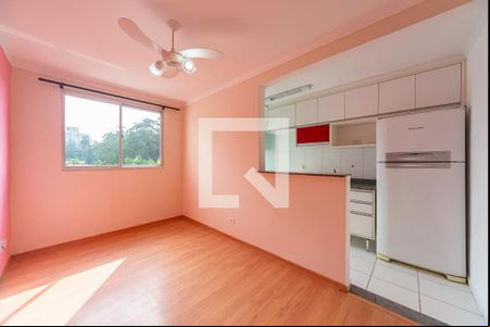 Sala de apartamento para alugar com 2 quartos, 49m² em Parque São Vicente, Santo André