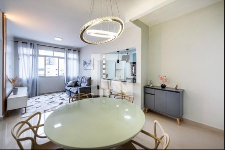 Sala de apartamento para alugar com 2 quartos, 86m² em Boqueirão, Santos