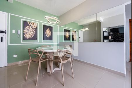Sala de apartamento para alugar com 2 quartos, 86m² em Boqueirão, Santos
