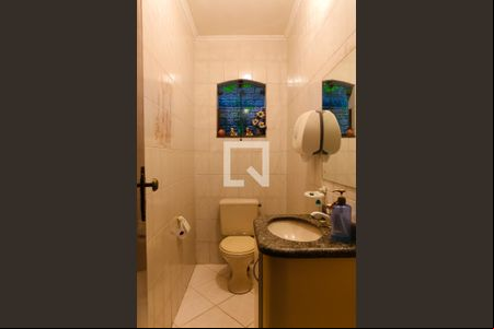 Banheiro de casa à venda com 3 quartos, 232m² em Parque Capuava, Santo André
