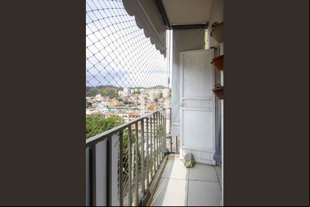 Varanda de apartamento à venda com 1 quarto, 40m² em Fonseca, Niterói