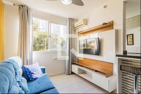 Sala de apartamento à venda com 2 quartos, 52m² em Jardim Carvalho, Porto Alegre