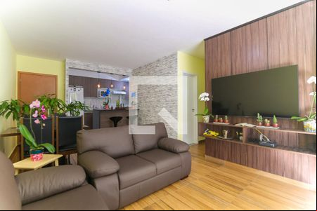Sala de apartamento à venda com 2 quartos, 64m² em Parque Assunção, Taboão da Serra