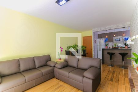 Sala de apartamento à venda com 2 quartos, 64m² em Parque Assunção, Taboão da Serra