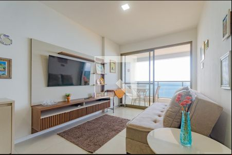 Sala de apartamento para alugar com 1 quarto, 48m² em Barra, Salvador