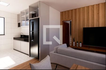Apartamento à venda com 2 quartos, 51m² em Serrano, Belo Horizonte