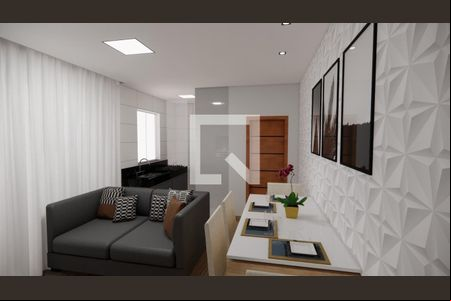 Apartamento à venda com 2 quartos, 104m² em Serrano, Belo Horizonte