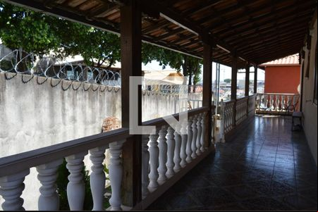 Varanda da Sala de casa à venda com 3 quartos, 708m² em Ressaca, Contagem
