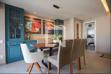 Sala de jantar de apartamento à venda com 3 quartos, 178m² em Vila Suzana, São Paulo