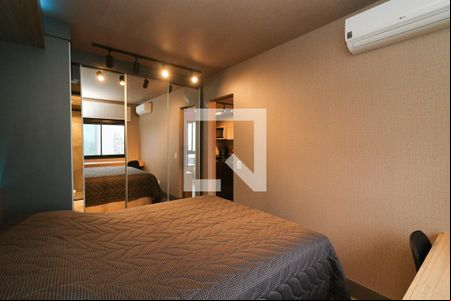Quarto Suíte de apartamento para alugar com 1 quarto, 44m² em Azenha, Porto Alegre