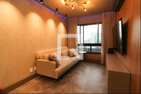 Sala de apartamento para alugar com 1 quarto, 44m² em Azenha, Porto Alegre