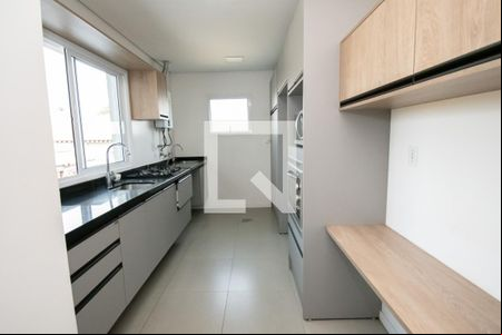Cozinha e Área de Serviço de apartamento à venda com 2 quartos, 70m² em Santa Teresa, São Leopoldo