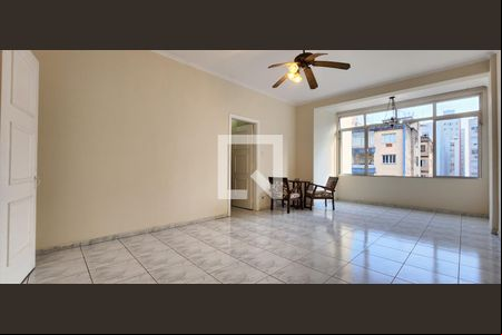 Sala de apartamento para alugar com 3 quartos, 150m² em Boqueirão, Santos