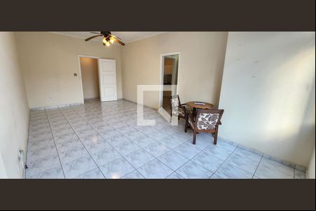 Sala de apartamento para alugar com 3 quartos, 150m² em Boqueirão, Santos
