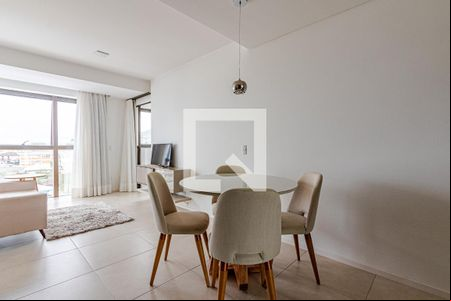 Sala de apartamento para alugar com 1 quarto, 44m² em Coqueiros, Florianópolis