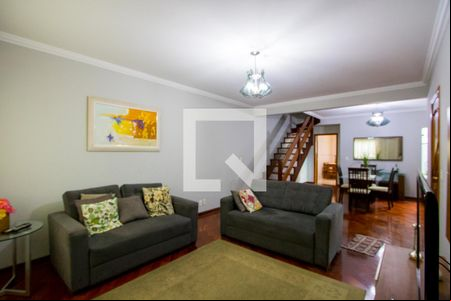 Sala de casa à venda com 4 quartos, 202m² em Vila Assunção, Santo André