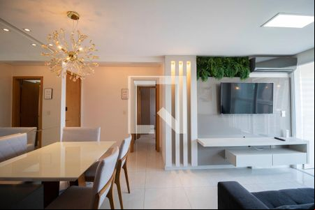 Sala de apartamento para alugar com 2 quartos, 64m² em Setor Oeste, Goiânia