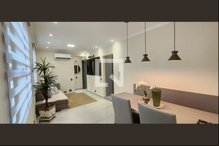 Sala de apartamento para alugar com 1 quarto, 62m² em Aparecida, Santos