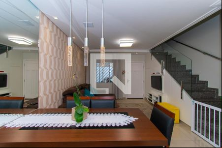 Sala de Jantar de casa de condomínio para alugar com 3 quartos, 145m² em Vila Santa Clara, São Paulo